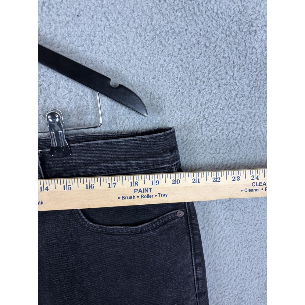 Madewell 1991 Straight Jeans Mens 38x32 Gray Dark Wash Stretch Denim Pants Men - Picture 3 of 10
